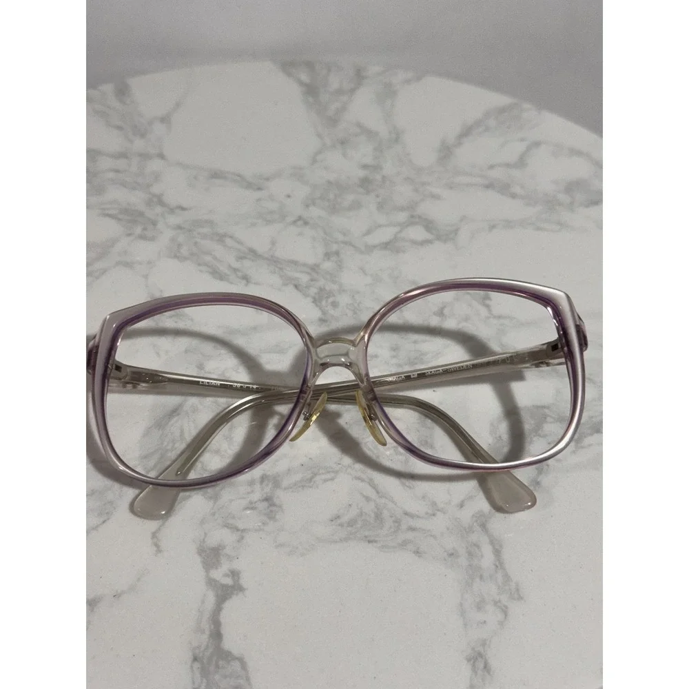 SKAGA Lilian Eyeglass Frames 56-14-135‎ Purple Clear Sweden